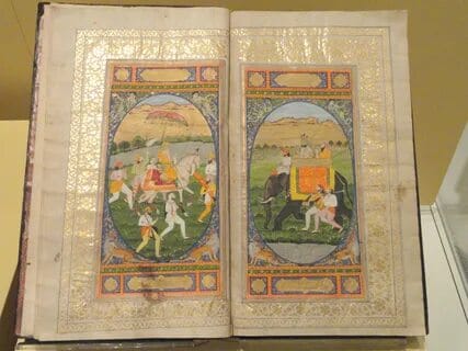 Ain - e - Akbari book and Class 12 History Chapter 8​